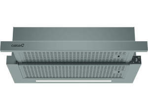 REACONDICIONADO Seminuevo Muy bueno Campana telescópica - Cata TFH 6430 X, Telescópica, 4 Niveles de Potencia, 391.5 m³/h, 59.8 cm, LED, Inox