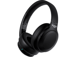 Auriculares inalámbricos - Vieta Pro Motion, Circumaurales, Bluetooth, 50 h Autonomía, Negro