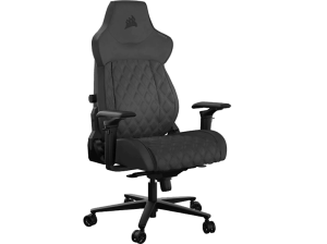 Silla gaming - Corsair TC500 Luxe, 4D, Carga máx. 120 kg, Tejido Transpirable, Reposabrazos Omniflex, Shadow