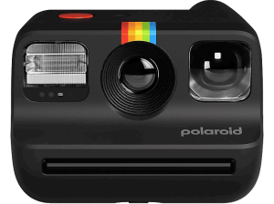 Cámara instantánea - Polaroid Go de segunda generación, Con flash, Distancia focal 51,1 mm, Negro