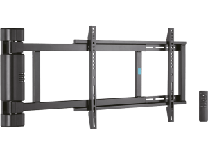 Soporte TV - ISY ITV 800, De 32"- 75", VESA max. 600 x 400 mm, Carga máx. 50 kg, Mando a distancia, Negro