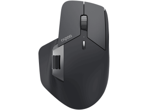 REACONDICIONADO Seminuevo Muy bueno Ratón inalámbrico - Rapoo MT760MW, 2,4 GHz o Bluetooth, 4000 ppp, 10 Botones, Botones Programables, Negro