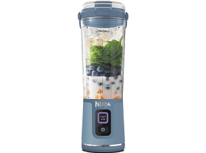Batidora de vaso - Ninja BC151EUNV, 700 W, 532 ml, Inalámbrico, USB-C, Azul Denim