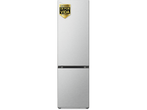 FrigorÃ­fico combi - LG GBV7280CMB, Total No Frost, 203 cm, 387 L, DoorCooling+â„¢, FRESHConverterâ„¢, Acero texturizado antihuellas