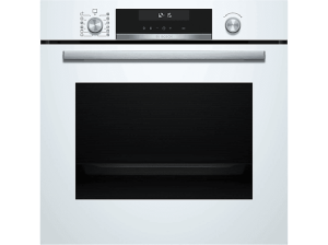 Horno - Bosch HBG578EW7, Multifunción, Pirolítico, 71 l, 3d Hotair, Función Air Fry, 60 cm, Blanco