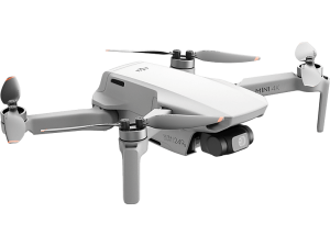 Dron - DJI Mini 4K, 12 megapixel, 31 min Autonomía, Ideal para Principiantes, 10 km Distancia, Gris