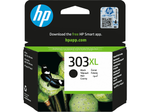 Cartucho de tinta - HP 303XL, Negro, T6N04AE