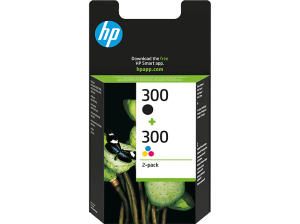Cartucho de tinta - HP 300 Combo 2 Pack, Negro/Tricolor, CN637EE