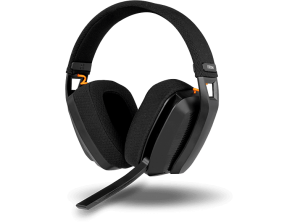Auriculares gaming - Krom Kanji, Supraaurales, Bluetooth, 2.4 GHz y USB, 40 mm, Negro
