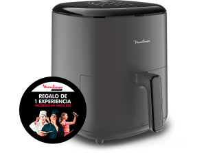 REACONDICIONADO Seminuevo Excelente Freidora de aire - Moulinex Easy Fry Max 5L EZ245H,1500W, 200°C, 10 Programas, Tecnología ExtraCrisp, Temporizador