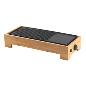 Domo Plancha Grill Bamboo Style ‘just Us’ Grillplaat Bruin