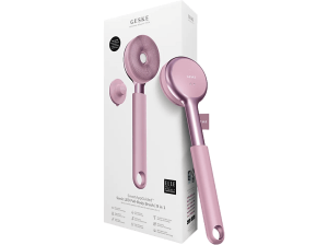 Exfoliante facial - Geske Sonic LED Full-Body Brush & Intensive Exfoliator 9 in 1, Rosa