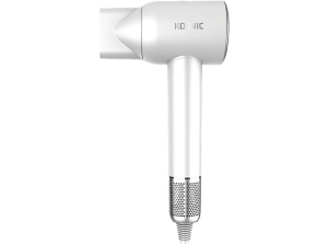 Secador - KOENIC 103262, 1600W, Tecnología avanzada, 3 Niveles de Temperatura, ventilador, Secado rápido, Iónico, Gris