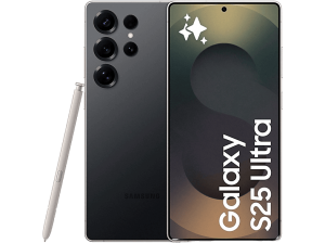 Móvil - Samsung Galaxy S25 Ultra, Titanium Black, 256 GB, 12 GB RAM, 6.9" WQHD+, Snapdragon 8, 5000 mAh, Android 15
