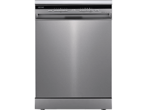 Lavavajillas - KOENIC KDW 6021-13 C IN FS, 14 Servicios, 8 Programas, Ancho 59.6 cm, Libre instalación, Inox