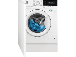 Lavadora integrable - Electrolux EN7F4842OF, 8 kg, 1400 rpm, 14 programas, Función Vapor, Sin panelar