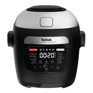 Tefal My741c Multicook Actifry Zelfroerende Multicooker En Air Fryer Zwart