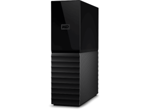 Disco duro externo 22TB - Western Digital WD My Book, Sobremesa, Compatible Mac, Protección con Contraseña, Copias de seguridad, Negro