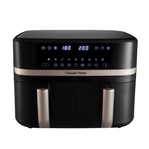 Russell Hobbs Satisfry Dual Basket 27680-56 - Heteluchtfriteuse Zwart 9 L 2800 W Aantal Frituurmanden: 1