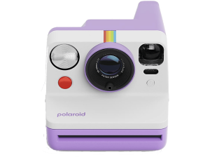 Cámara instantánea - Polaroid Now Generation 3, Temporizador automático, Flash preciso, Morado