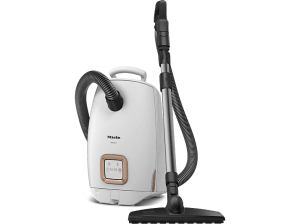Aspirador con bolsa - Miele Guard L1 Parquet, 890W, Depósito 3.5l, Limpieza Delicada de Suelos Duros, Brilliant White