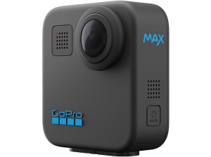 Cámara deportiva - GoPro MAX, 5K, 360º, 1.69", Sumergible hasta 5m, Negro