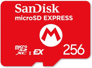 Tarjeta Micro SDXC - Nintendo SanDisk MicroSD Express, 256 GB