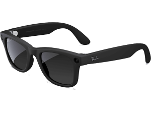 REACONDICIONADO Seminuevo Muy bueno Gafas IA - Ray-Ban Meta, Wayfarer Grande, Negro mate, Polarizadas en grafito degradado