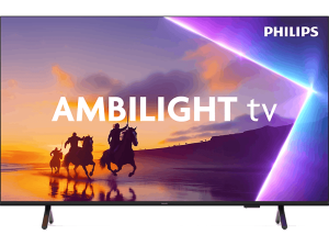 TV QLED 75" - Philips Ambilight 75PUS8510/12, UHD 4K, Titan OS, Smart TV, Pixel Precise Ultra HD, Dolby Atmos, Negro mate