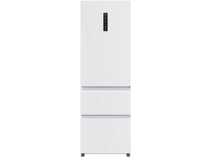 Frigorífico combi - Haier HTW5618ENPW 3D 60 Series 5, No Frost, 185 cm, 360 l, My Zone, Direct Access, Blanco
