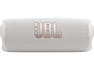 Altavoz inalámbrico - JBL Flip 7, 35W Potencia Total, Bluetooth, 16h Autonomía, IP68, Sonido Pro, AI Sound Boost, Compatible con Auracast, Blanco