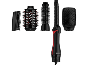 Moldeador - Revlon One-Stepâ„¢ Blow-Dry Multi Air Styler 5 en 1, 4, Niveles de temperatura Negro
