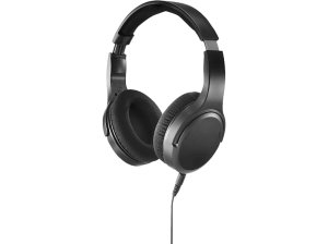 Auriculares - Hama 00221846, Circumaurales, Cable 6m, Regulación Volumen, Negro