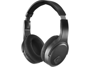 Auriculares - Hama 00221847, Circumaurales, Bluetooth/Digital radio 2,4 GHz, 16 h Autonomía, Negro
