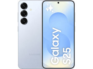 Móvil - Samsung Galaxy S25, Icy Blue, 256 GB, 12 GB RAM, 6.2" FHD+ con IA, Snapdragon 8, 4000 mAH, Android 15
