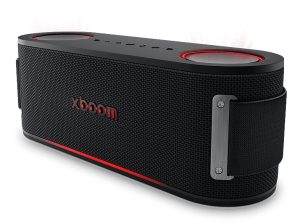 Altavoz inalámbrico - LG XBOOM Bounce, 40 W, Bluetooth, Autonomía 30h, Resistencia agua IP67, Conexión Auracast, Negro