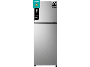 Frigorífico dos puertas - Hisense RT422N4ACE, No frost, 169.6 cm, 325 l, Tecnología inverter, Inox