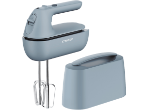 Amasadora de mano - Kenwood Quickmix Go HMP40.000GY, 350 W, 5 velocidades, Sistema SureEject, Azul Tormenta