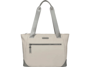 Bolso para portátil - Targus Tote Ávila 15-16", 15l, Piel vegana, Para Portátiles de 16" y menores, Roble francés