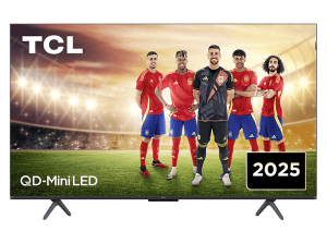 TV QD-Mini LED 50" - TCL 50C6KS, 4K HDR Premium, FALD, Smart con Google TV, Dolby Vision IQ·Atmos, 60Hz, Wifi