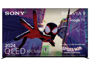 TV QLED 85" - Sony Bravia 9, XR Mini LED, 4K HDR, Google Smart 2024, Gaming PS5, IMAX, Dolby Atmos/Vision, Chromecast, Airplay, 120Hz, 85XR90