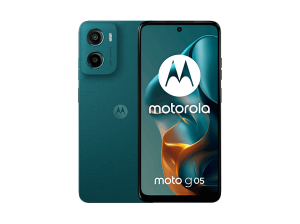 Móvil - motorola g05, Forest Green, 128GB, 4GB RAM, 6.67" LCD, MediaTek Helio G81 Extreme, 5200 mAh