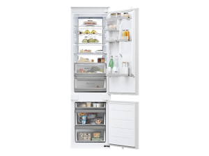 Frigorífico combi integrable - Haier HBW7519C, TNF Duo Cooling, 193.5 cm, 300 l, Sin Panelar