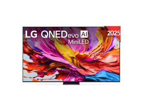 TV QNED 100" - LG 100QNED86A6, UHD 4K, Procesador Inteligente α8 AI Processor 4K Gen2, Smart TV, DVB-T2 (H.265), Charcoal Black