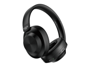 Auriculares inalámbricos - Vieta Pro Way 5, Circumaurales, Cancelación activa de ruido ANC, Bluetooth, Plegable, Negro