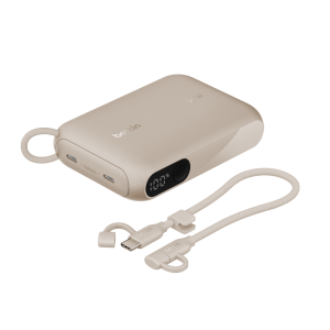 Belkin 10000 Mah Powerbank 20 Watt Met Display – Zand