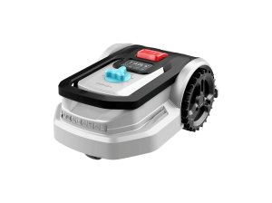 Robot cortacésped - Cecotec Conga GrassHopper 500 Connected, Superficie 500m2, Pendiente máxima 27%, Sensor detector de lluvia, Control APP, Plata