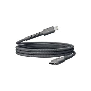 Fresh 'n Rebel Flexwave Silicone Braided Usb-c Naar Lightning Usb-kabel 2 M Storm Grey