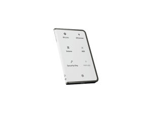 Crypto Wallet - Ledger Staxâ„¢, Bluetooth, 1.8MB Almacenamiento, Pantalla TÃ¡ctil Curva E InkÂ® 3.7", Gris