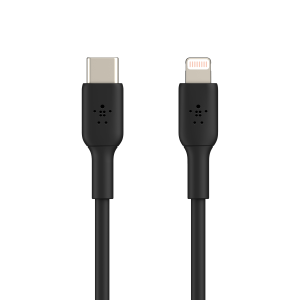 Belkin Usb‑c Naar Lightning Oplaadkabel – Pvc (incl. 1m Kabel 2m Zwart)